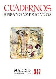 Cuadernos Hispanoamericanos. Núm. 341, noviembre 1978 | Biblioteca Virtual Miguel de Cervantes