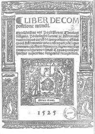 Liber de compositione mundi / Excelle[n]tissimi viri Pauli Veneti ... | Biblioteca Virtual Miguel de Cervantes