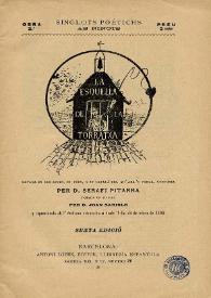 La Esquella de la torratxa : gatada en dos actes, en vers y en catalá del qu'ara's parla / composta per Serafí Pitarra; posada en solfas per Joan Sariols ... | Biblioteca Virtual Miguel de Cervantes