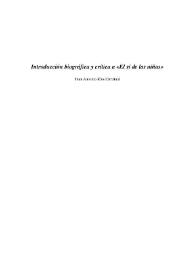 Introducción biográfica y crítica a "El sí de las niñas" / Juan Antonio Ríos Carratalá | Biblioteca Virtual Miguel de Cervantes