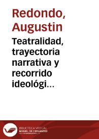 Teatralidad, trayectoria narrativa y recorrido ideológico en una novela de Lope de Vega, "La prudente venganza" / Augustin Redondo | Biblioteca Virtual Miguel de Cervantes