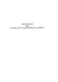 Necrologías del Excmo. Sr. D. Joaquín Pérez Villanueva / José María de Azcárate | Biblioteca Virtual Miguel de Cervantes