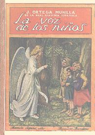 La voz de los niños / José Ortega Munilla | Biblioteca Virtual Miguel de Cervantes