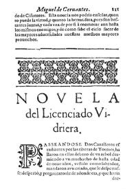 El licenciado Vidriera / Miguel de Cervantes Saavedra; edición de Florencio Sevilla Arroyo | Biblioteca Virtual Miguel de Cervantes