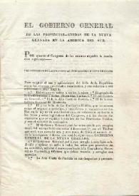 [Decreto sobre el uso y aplicaciones del sello de la República, según las autoridades instituidas y con relación a sus atribuciones. Santafé 14 de noviembre de 1815] | Biblioteca Virtual Miguel de Cervantes