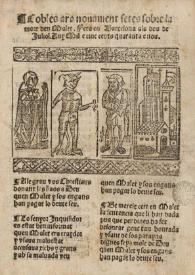 Cobles ara novament fetes sobre la mort den Malet | Biblioteca Virtual Miguel de Cervantes