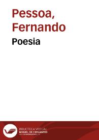 Poesia / Fernando Pessoa | Biblioteca Virtual Miguel de Cervantes