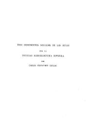 Tres monumentos salvados de las aguas por la Sociedad Hidroeléctrica Española / Carlos Fernández Casado | Biblioteca Virtual Miguel de Cervantes