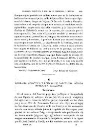 Epigrafía visigótica y romana de Barcelona, Mérida, Morente y Bujalance / Fidel Fita | Biblioteca Virtual Miguel de Cervantes