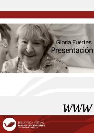 Gloria Fuertes. Presentación | Biblioteca Virtual Miguel de Cervantes