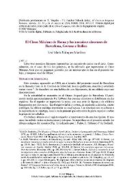 El Circo Máximo de Roma y los mosaicos circenses de Barcelona / José María Blázquez Martínez | Biblioteca Virtual Miguel de Cervantes