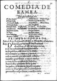 Bamba: comedia / Lope de Vega | Biblioteca Virtual Miguel de Cervantes