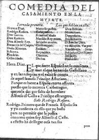 El casamiento en la muerte: comedia / Lope de Vega | Biblioteca Virtual Miguel de Cervantes