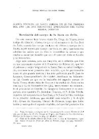 Gloria póstuma de Santa Teresa en el día primero del año 1586. Dos relaciones autógrafas del padre Ribera, inéditas / Fidel Fita | Biblioteca Virtual Miguel de Cervantes