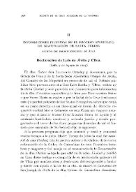 Informaciones incluidas en el proceso apostólico de beatificación de Santa Teresa. Archivo del Palacio Episcopal de Ávila: Declaración de Luis de Ávila y Ulloa (Ávila 7 de agosto de 1604) / Bernardino de Melgar | Biblioteca Virtual Miguel de Cervantes