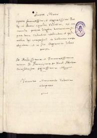 Ausiae Marci Opera facundissimi et elegantissimi poetae... ex vernacula prisca lingua lemonicensi, qua tunc valentini utebantur, et ipse author haec composuit in latinum versa eloquium, et in sex elegiarum libros divisa | Biblioteca Virtual Miguel de Cervantes