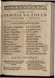 Los locos por el cielo | Biblioteca Virtual Miguel de Cervantes