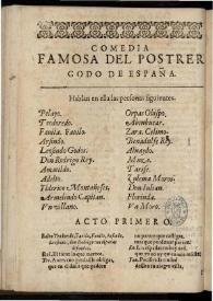 El postrer godo de España | Biblioteca Virtual Miguel de Cervantes