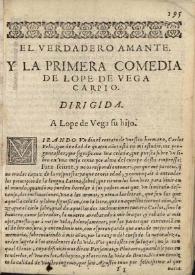 El verdadero amante | Biblioteca Virtual Miguel de Cervantes