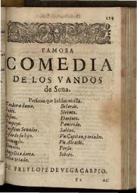 Los vandos de Sena | Biblioteca Virtual Miguel de Cervantes