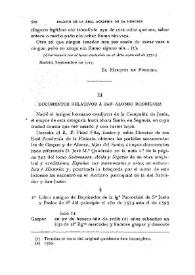 Documentos relativos a San Alonso Rodríguez / Bernardino de Melgar | Biblioteca Virtual Miguel de Cervantes