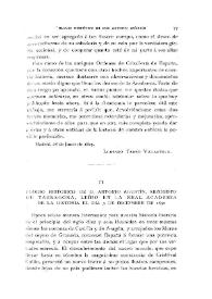 Elogio histórico de D. Antonio Agustín, Arzobispo de Tarragona, leído en la Real Academia de la Historia el día 3 de diciembre de 1830 / Pedro Sáinz de Baranda | Biblioteca Virtual Miguel de Cervantes