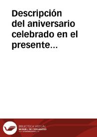 Descripción del aniversario celebrado en el presente año de 1840 por el Escmo. Ayuntamiento Constitucional de Granada en memoria de Doña Mariana Pineda y demás ilustres víctimas sacrificadas por su amor á la libertad | Biblioteca Virtual Miguel de Cervantes