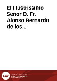 El Illustrissimo Señor D. Fr. Alonso Bernardo de los Rios y Guzman, Arzobispo de Granada, concede 40 dias de Indulgencia Plenaria à todas las personas, cada vez que rezaren cinco Pater Nostres, y cinco Ave Marias, en la Capilla de Iesus Nazareno del Colegio de la Compañia de Iesus de la ciudad de Granada. | Biblioteca Virtual Miguel de Cervantes