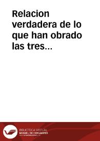 Relacion verdadera de lo que han obrado las tres escuadras de nauios de guerra del reino de Mallorca, desde los vltimos de septiembre del año passado de 1658 hasta los primeros de mayo deste año de 1659. | Biblioteca Virtual Miguel de Cervantes