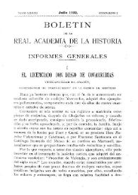 El licenciado don Diego de Covarrubias, vicecanciller de Aragón, comendador de Perpunchent, en la Orden de Montesa / El Marqués de Laurecín | Biblioteca Virtual Miguel de Cervantes