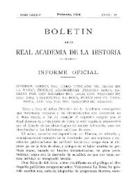 Informe acerca del libro titulado "El genio de la Raza". Figuras aragonesas. Primera serie, escrito por don Ricardo del Arco, con prólogo de don José Valenzuela la Rosa, publicado en Zaragoza, año 1923. Tip. del Heraldo de Aragón / Eduardo Ibarra y Rodríguez | Biblioteca Virtual Miguel de Cervantes