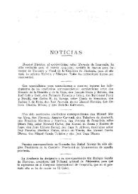 Noticias. Boletín de la Real Academia de la Historia, tomo 86 (enero- marzo 1925). Cuaderno I | Biblioteca Virtual Miguel de Cervantes