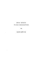 Hugo Birger : Un pintor enamorado de España. (I) / por Magnus Grönvold | Biblioteca Virtual Miguel de Cervantes