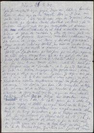 Carta de Francisco Rabal a su familia. México, 24 de marzo de 1960 | Biblioteca Virtual Miguel de Cervantes