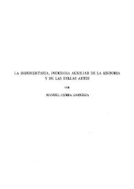 La indumentaria, poderosa auxiliar de la Historia y de las Bellas Artes / por Manuel Comba Sigüenza | Biblioteca Virtual Miguel de Cervantes