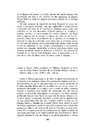 Carlos J. Finlay : Obras completas. La Habana, Academia de Ciencias de Cuba. Museo Histórico de Ciencias Médicas "Carlos J. Finlay", 1965, 2 vol., XVIII + 465, 265 pp. / José María López Piñero | Biblioteca Virtual Miguel de Cervantes