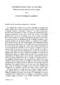 Confrontación con el futuro : Sobre una nueva situación en la teología / por Ignacio Escribano Alberca | Biblioteca Virtual Miguel de Cervantes