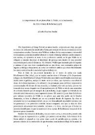 "La importancia de ser formal" de O. Wilde, en la traducción de Julio Gómez de la Serna (1937) / Alberto Fuertes Puerta | Biblioteca Virtual Miguel de Cervantes