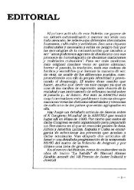 Boletín Iberoamericano de Teatro para la Infancia y la Juventud, núm. 46 (septiembre-diciembre 1989). Editorial | Biblioteca Virtual Miguel de Cervantes