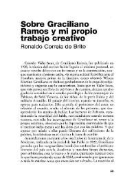 Sobre Graciliano Ramos y mi propio trabajo creativo : = Sobre Graciliano Ramos e men próprio trabalho criativo / Ronaldo Correia de Brito | Biblioteca Virtual Miguel de Cervantes