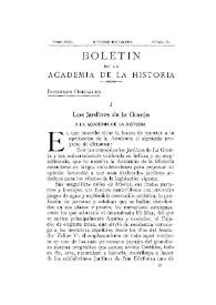 Los jardines de La Granja / Eloy Bullón | Biblioteca Virtual Miguel de Cervantes