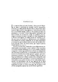 Noticias. Boletín de la Real Academia de la Historia, tomo 110 (abril-junio 1942). Cuaderno II | Biblioteca Virtual Miguel de Cervantes