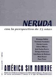 América sin Nombre. Núm. 1, diciembre de 1999 | Biblioteca Virtual Miguel de Cervantes