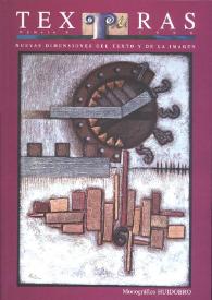 Texturas : Nuevas Dimensiones del Texto y de la Imagen. Núm. 8, Año 1998 | Biblioteca Virtual Miguel de Cervantes