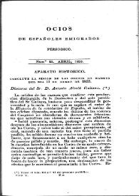 Ocios de españoles emigrados : periódico mensual. Tomo V, núm. 25, abril 1826 | Biblioteca Virtual Miguel de Cervantes