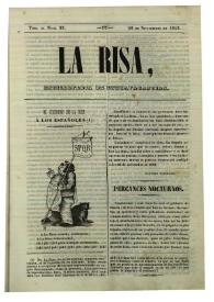 La risa : enciclopedia de extravagancias. Tom. II, Núm. 33, 26 de noviembre de 1843 | Biblioteca Virtual Miguel de Cervantes