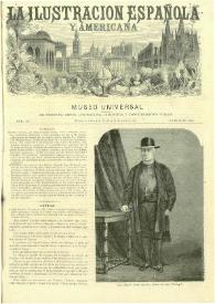 La Ilustración española y americana. Año XIV. Núm. 15, julio 28 de 1870 | Biblioteca Virtual Miguel de Cervantes