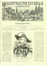 La Ilustración española y americana. Año XIV. Núm. 20, setiembre 15 de 1870 [sic] | Biblioteca Virtual Miguel de Cervantes