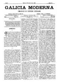 Galicia Moderna. Núm. 34, 20 de diciembre de 1885 | Biblioteca Virtual Miguel de Cervantes