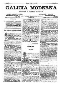 Galicia Moderna. Núm. 62, 4 de julio de 1886 | Biblioteca Virtual Miguel de Cervantes